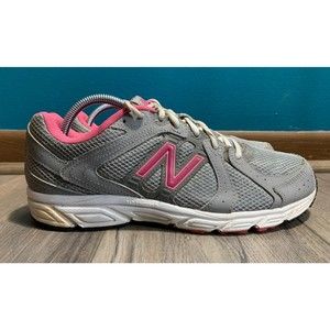 New Balance 481 Women's Size 10 Gray/ Pink Running Shoes Athletic Sneakers